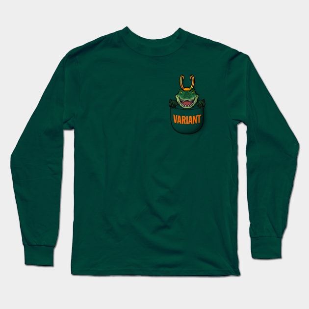 Pocket Variant Long Sleeve T-Shirt by Adam Endacott